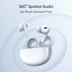realme in Ear Wireless Buds Air 6 Pro with Dual Drivers(11Mm+6Mmtweeter),40 Hrs Play Time,50 Db ANC,Lhdc 5.0,55Ms Low Latency,360° Spatial Audio,Ip55 Dust&Water Resistant,Bt V5.3 (Sealed)