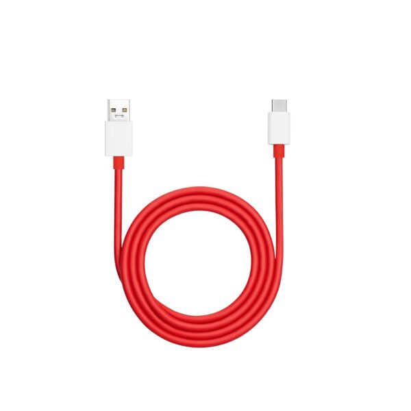 OnePlus USB-A to Type-C Cable 10A 1M DL129 Red IN - Sealed