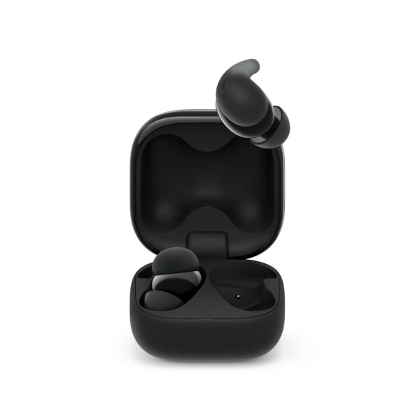 Sony New Linkbuds Fit WF-LS910N | Active Noise Cancelling Wireless Bluetooth in Earbuds | Comfortable Fit with New Supporters | High Call Quality with AI (Open Box)