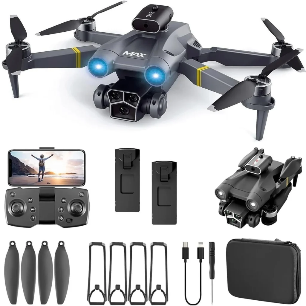 M3 Max 4K dual camera foldable drone with WiFi FPV technology