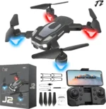 J2 foldable drone with HD camera and WiFi FPV technology